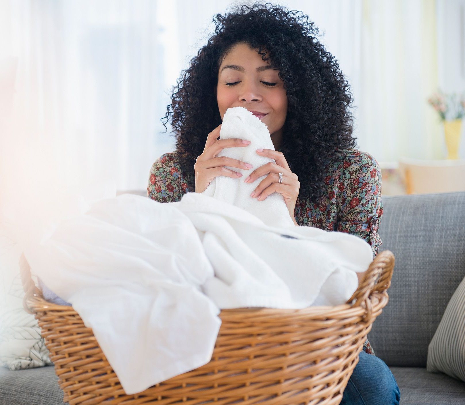 WomansmellinglaundryGettyImages55747531558659f485f9b586e0268116b