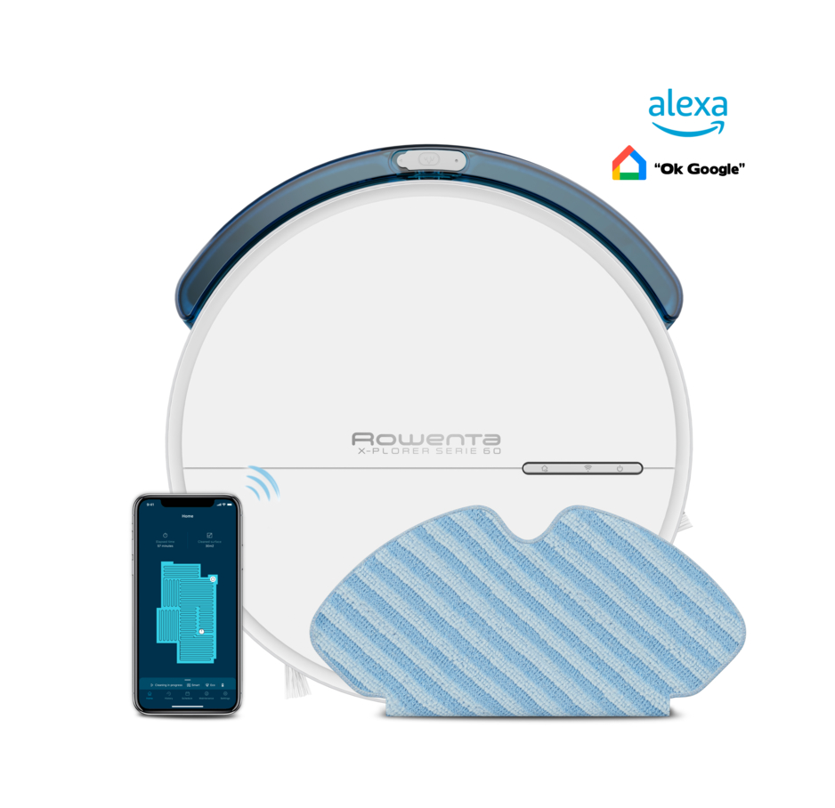 ROWENTA RR7427 EXPLORER SERIE 60 Robotic Vacuum Cleaner Savvas