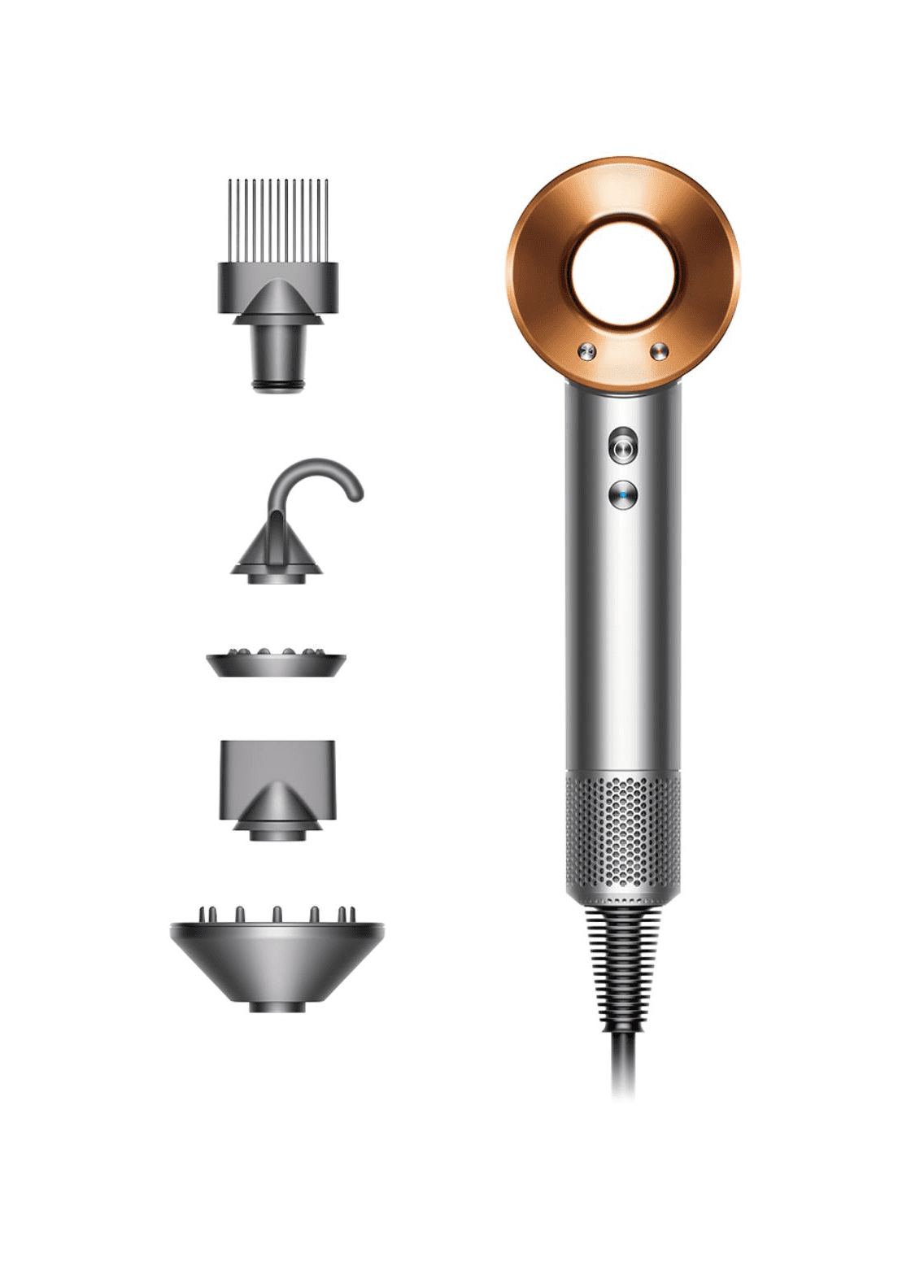 Dyson Supersonic™ hair dryer HD07 Nickel/Copper Savvas Eracleous Ltd