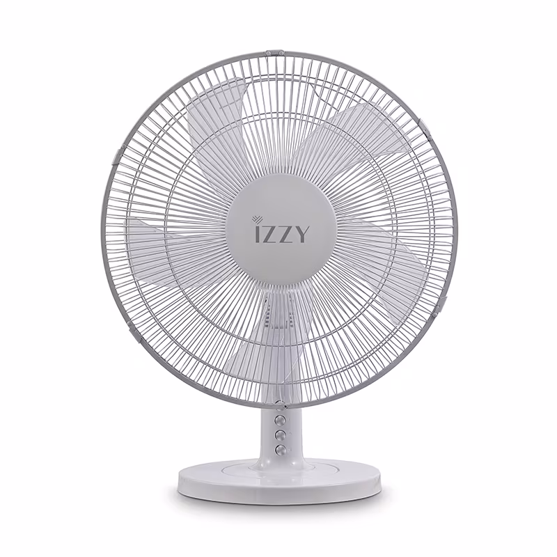 Izzy IZ-9023 Desk Fan White (16'') 50W