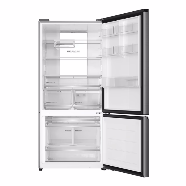Haier HDR5818DNSS (640L) Freestanding Fridge Freezer – 185x83cm - Image 2